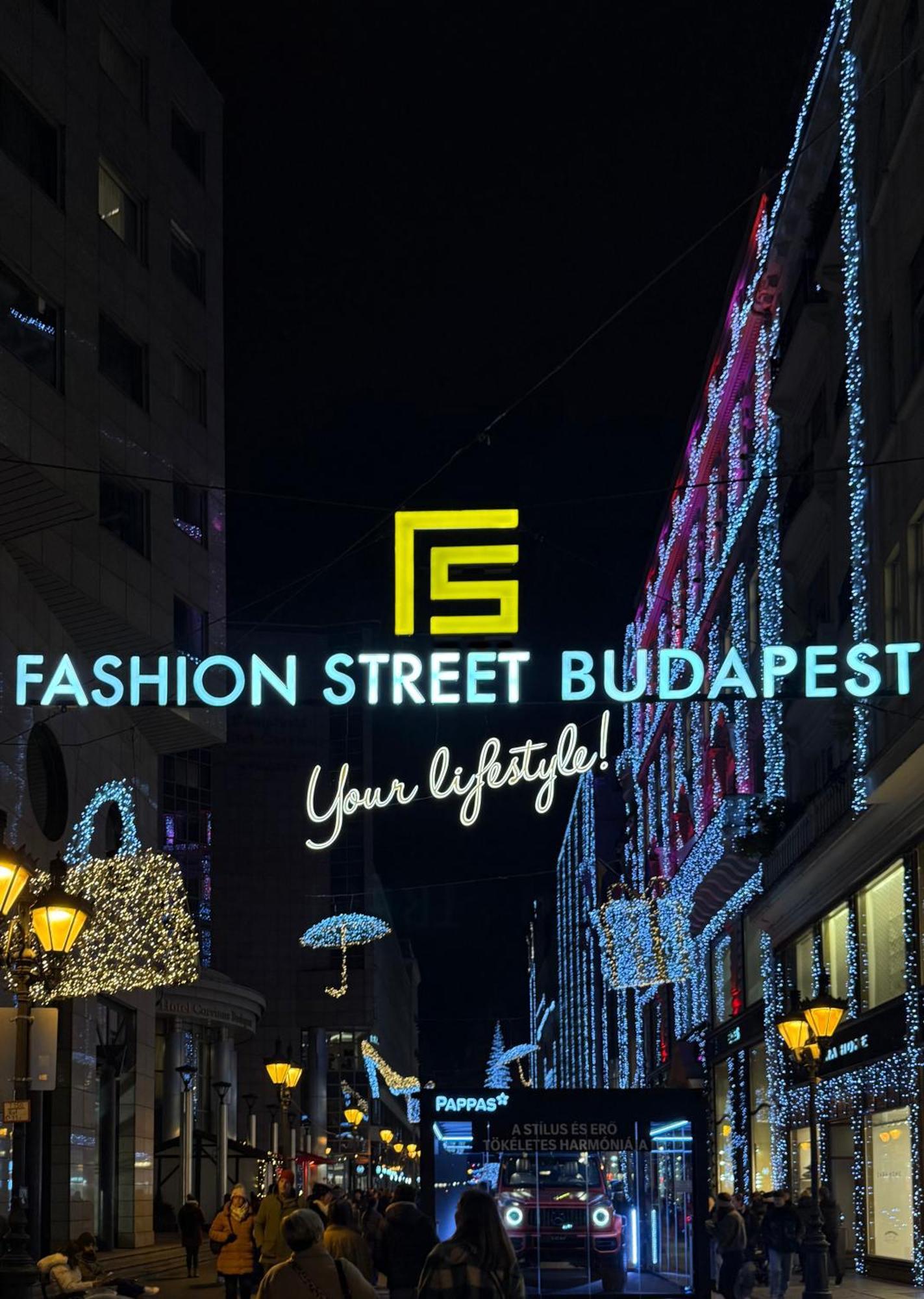 Central Walk Fashionstreet Apartmnts Budapest Bagian luar foto
