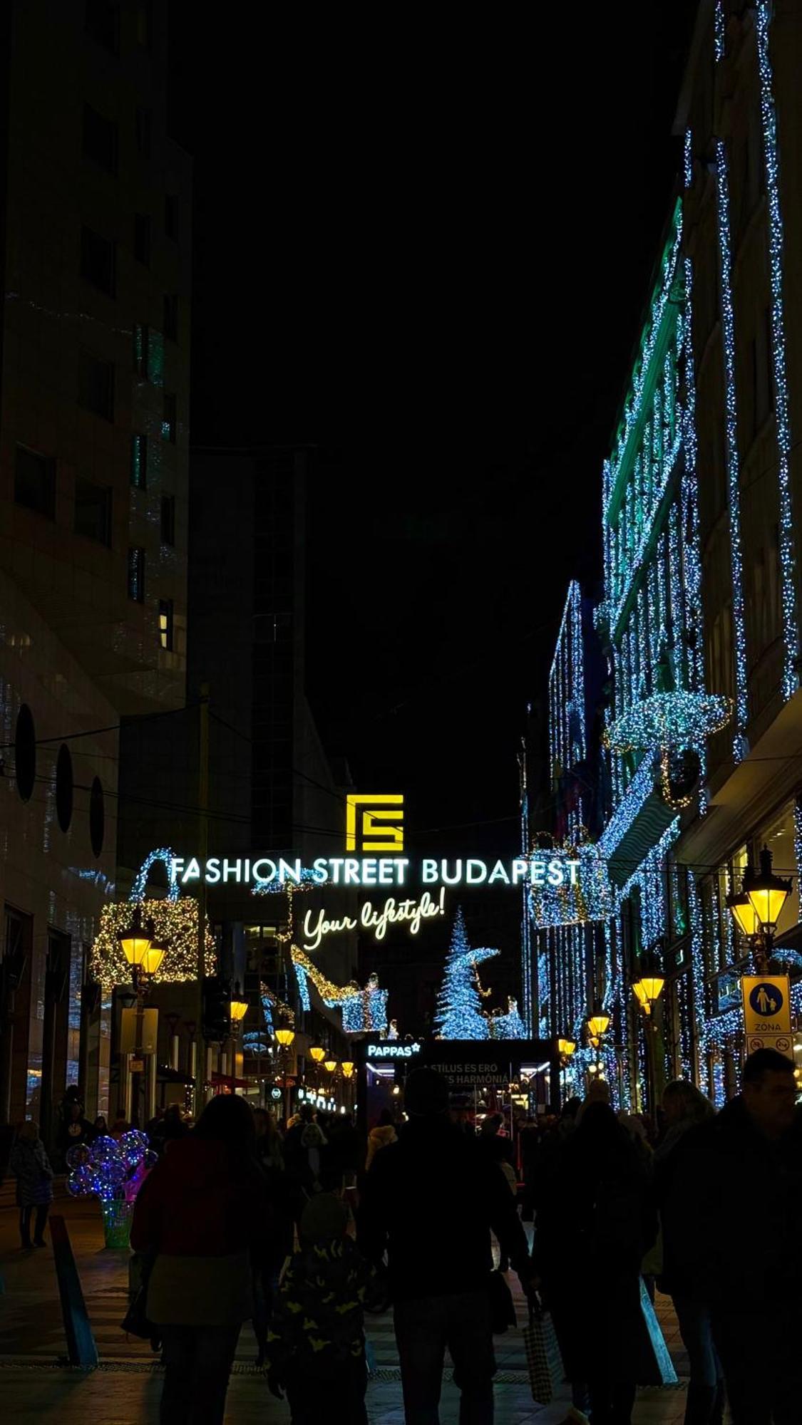 Central Walk Fashionstreet Apartmnts Budapest Bagian luar foto